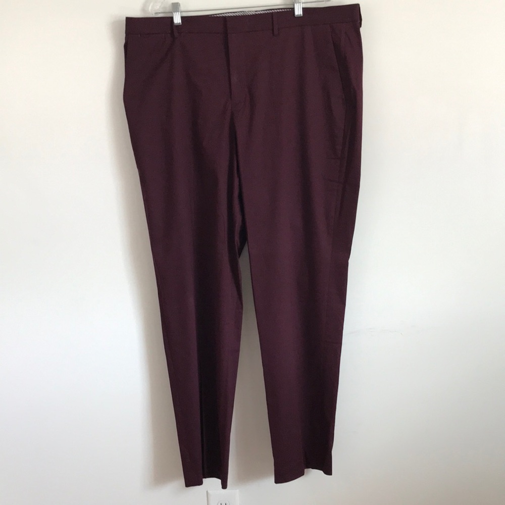 Express Classic Fit Dress Pants - Wine - Sz 40x34